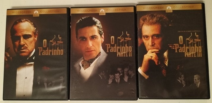 Godfather I - II - III - 3 DVD's - ENGELS / PORTUGEES, Engels, Engels, Alle leeftijden, Actiethriller