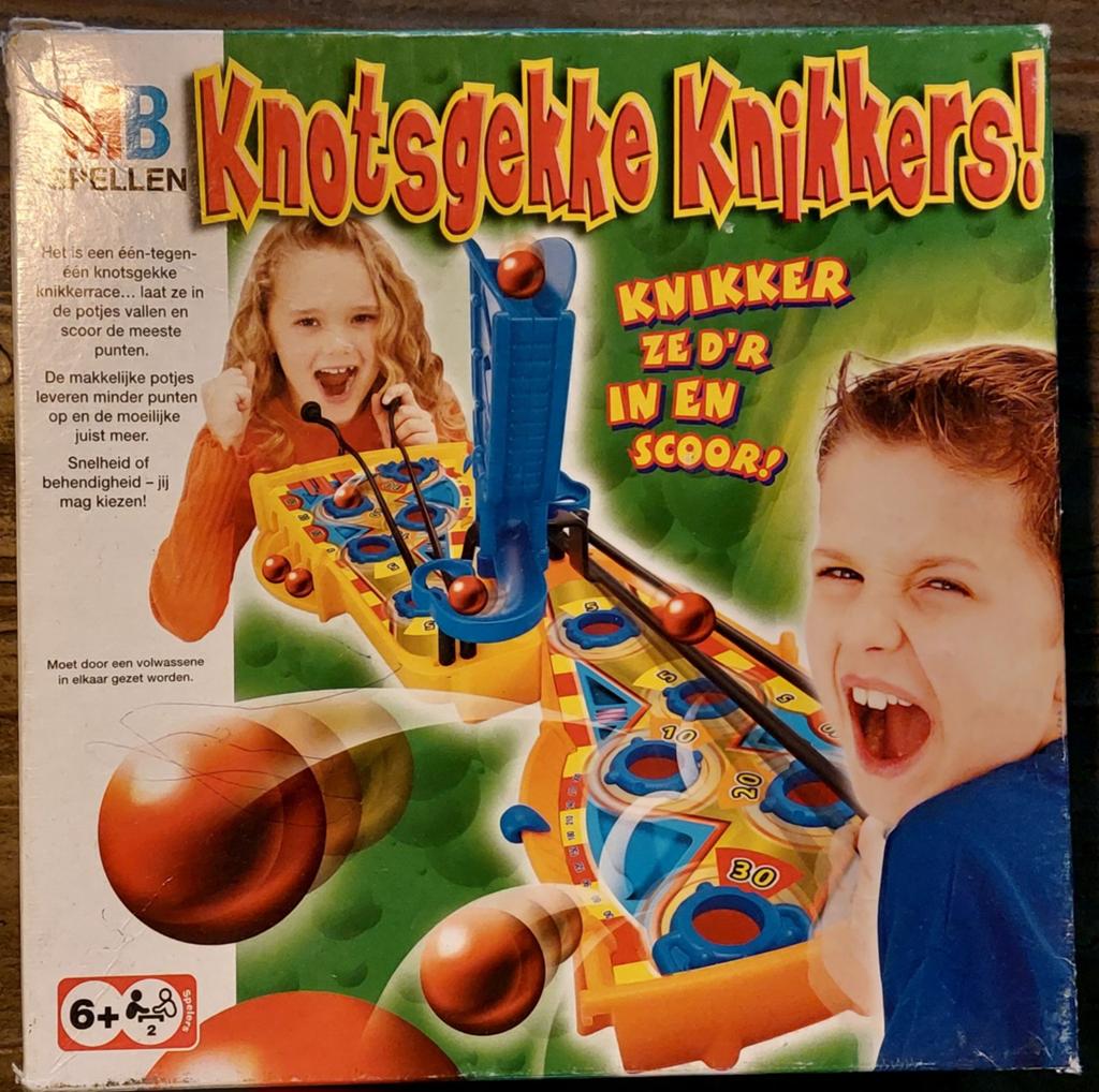 Knotsgekke Knikkers! Knikker Ze D'r In En Scoor!, Ophalen of Verzenden, Zo goed als nieuw