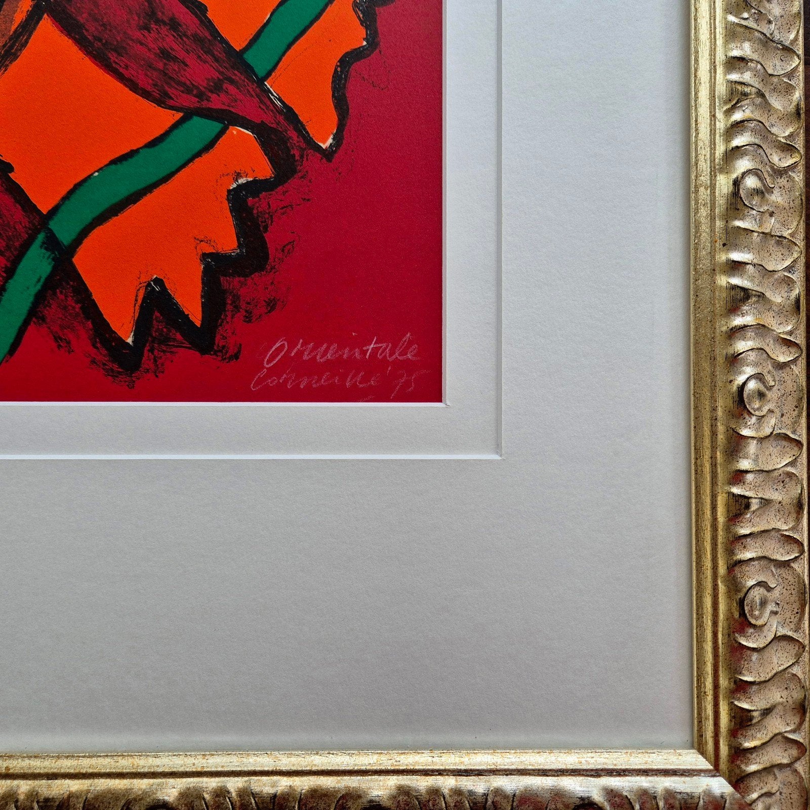 Corneille - L'Orientale (1975) - Lithografie special., Ophalen of Verzenden