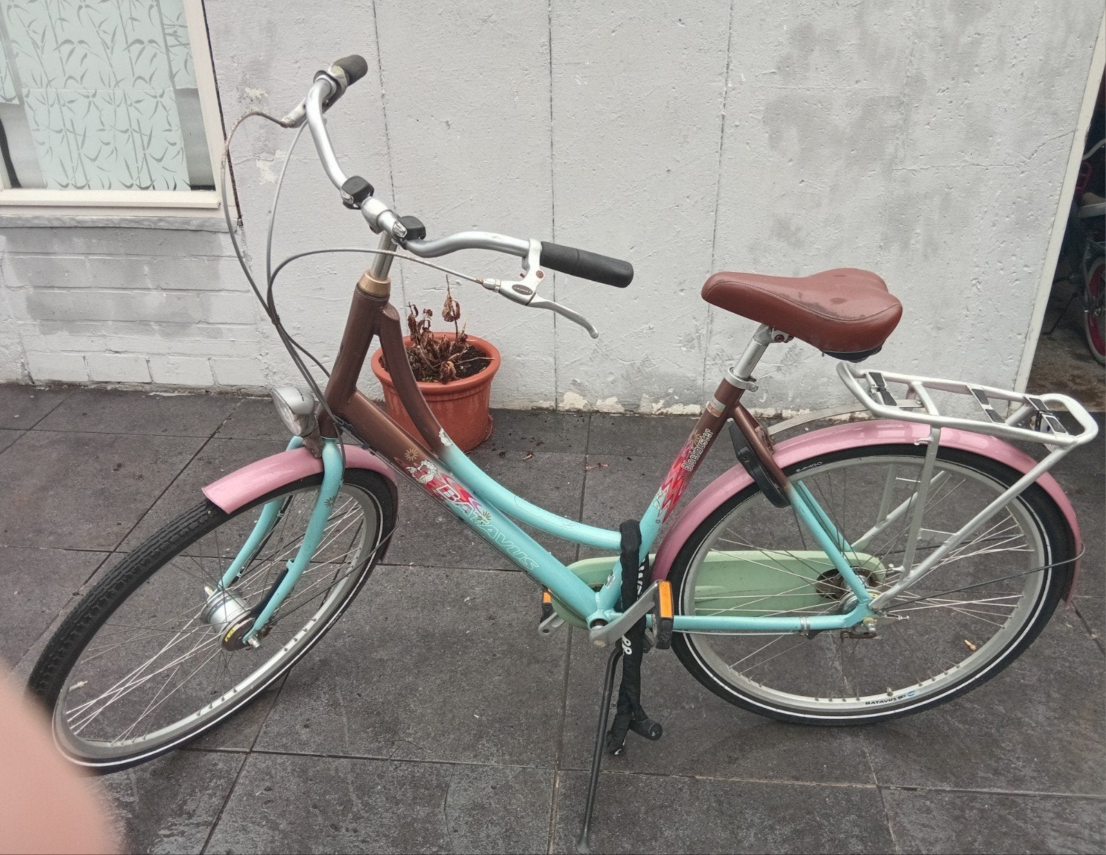 Batavus damesfiets, Fietsen en Brommers, Fietsen | Dames | Damesfietsen, Ophalen, Velgrem, Batavus, 53 tot 56 cm