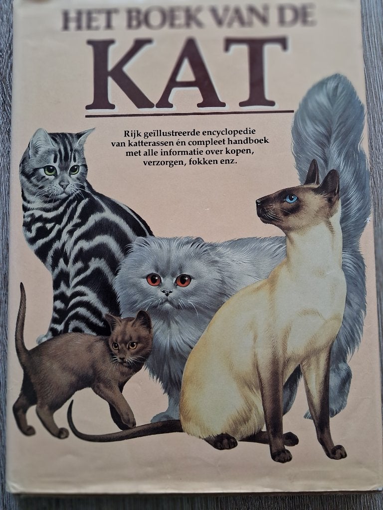 Het Boek van de Kat - Rijk Geïllustreerde Encyclopedie, Ophalen of Verzenden, Katten, Onbekend, Gelezen