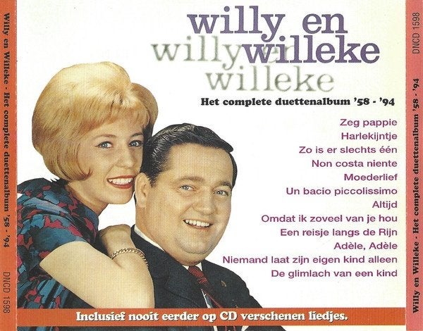 Willy & Willeke Alberti - Complete duettenalbum '58 - '94, Ophalen of Verzenden, Zo goed als nieuw, Levenslied of Smartlap