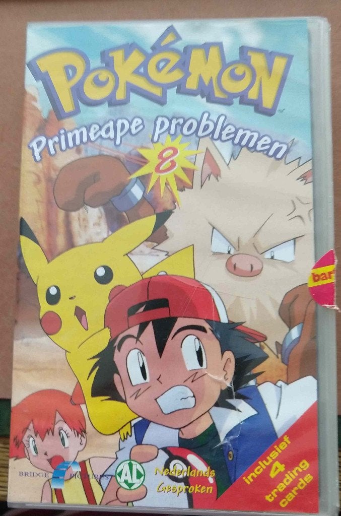Pokemon - VHS Video + DVD 's - hoeft niet in 1 koop, Alle leeftijden, Ophalen of Verzenden, Zo goed als nieuw