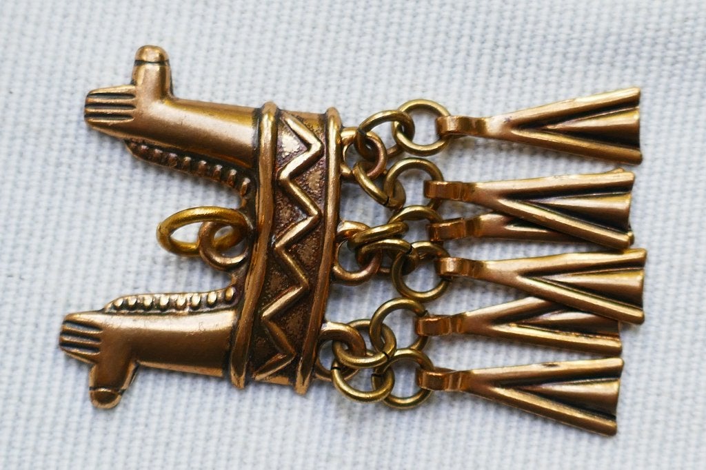 Design Ketting Hanger - Kalevala Koru - Finland, Verzenden, Brons, Hanger