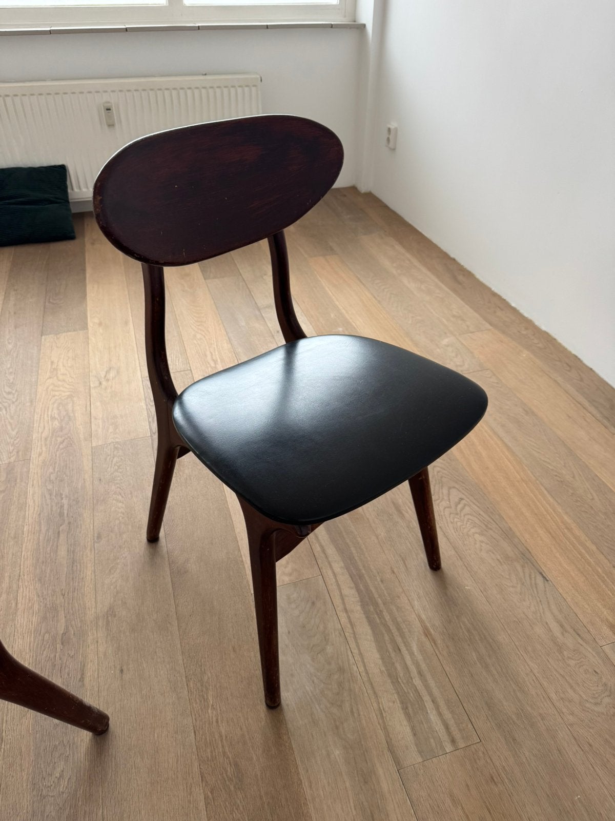 6* eettafel stoel door Louis van Teeffelen voor Wébé, Huis en Inrichting, Stoelen, Ophalen, Gebruikt, Zwart, Eén