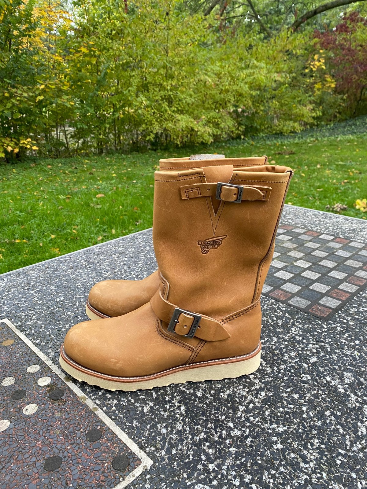 Red Wing 9027 Engineer boots Cognac US7,5D/40,5, Bruin, Boots, Nieuw, Ophalen of Verzenden