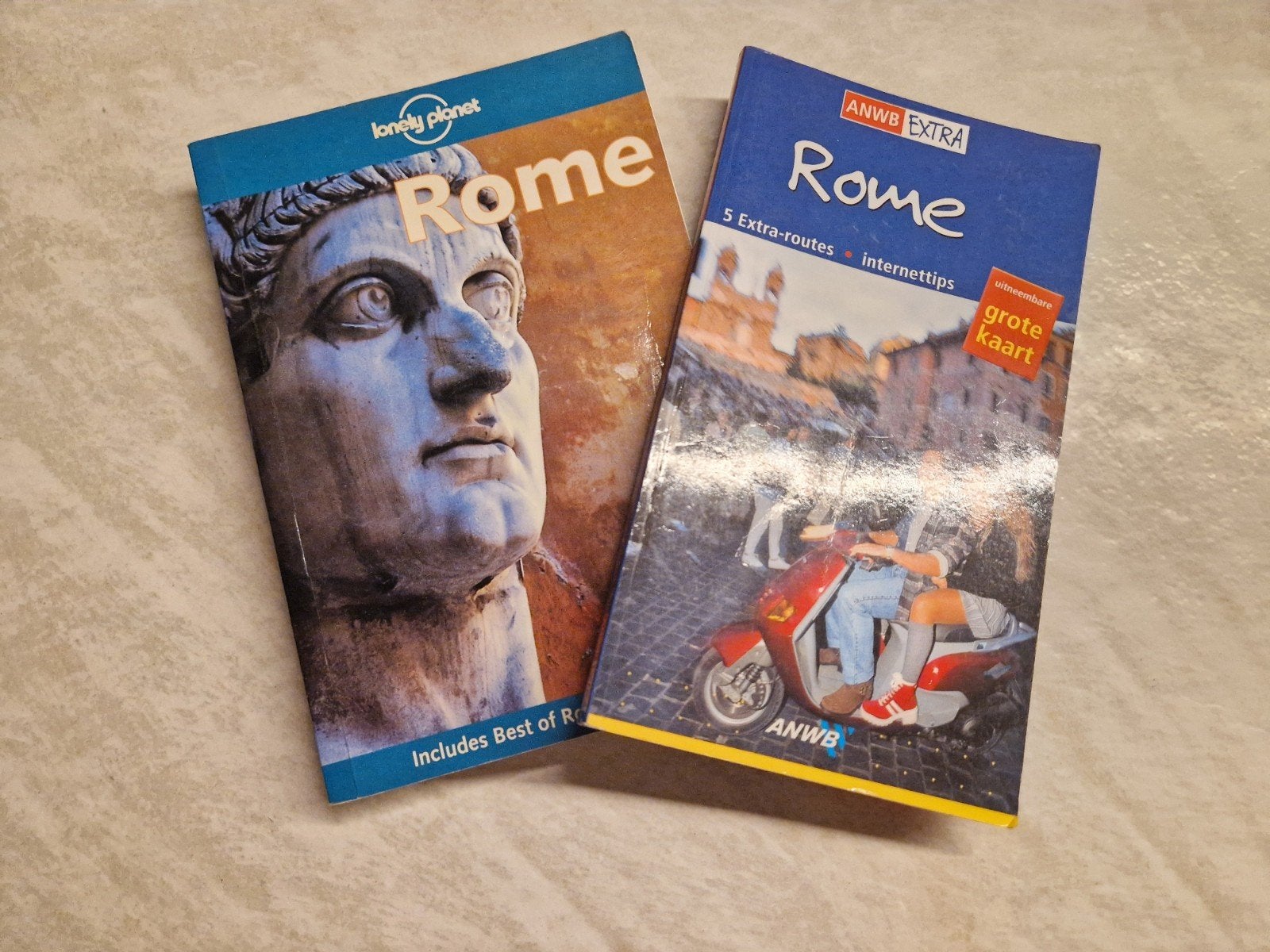2 reisgidsen Rome Lonely Planet en ANWB Extra, Boeken, Reisgidsen, Lonely Planet, Europa, Ophalen of Verzenden, Zo goed als nieuw