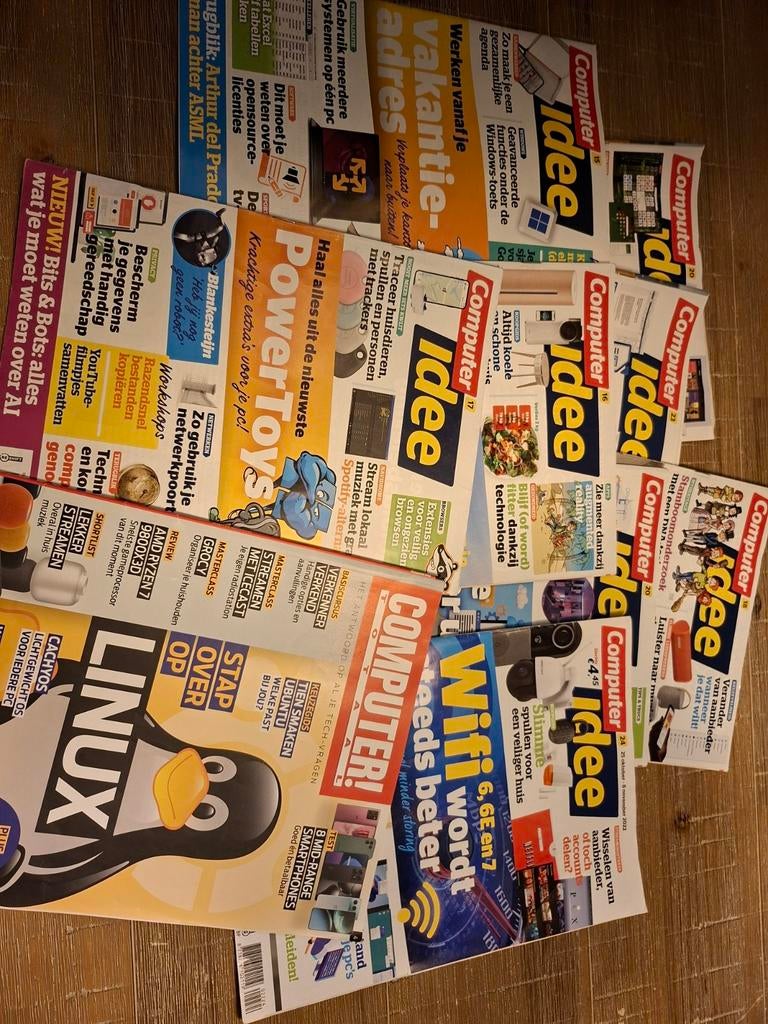 Computer Idee en Computer Totaal - Computerbladen, Boeken, Tijdschriften en Kranten, Ophalen of Verzenden, Gelezen, Overige typen