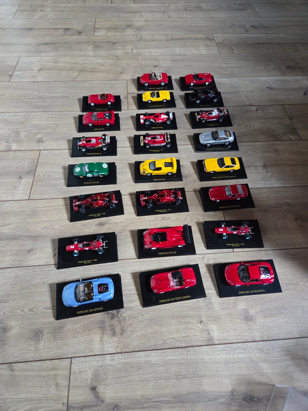 Verzameling Ferrari 1/43, Verzamelen, Ophalen of Verzenden, Zo goed als nieuw, Auto's