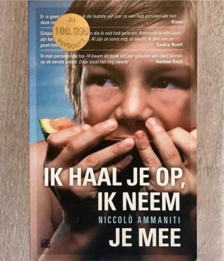 Ik haal je op, ik neem je mee - Niccolò Ammaniti, Ophalen of Verzenden, Gelezen
