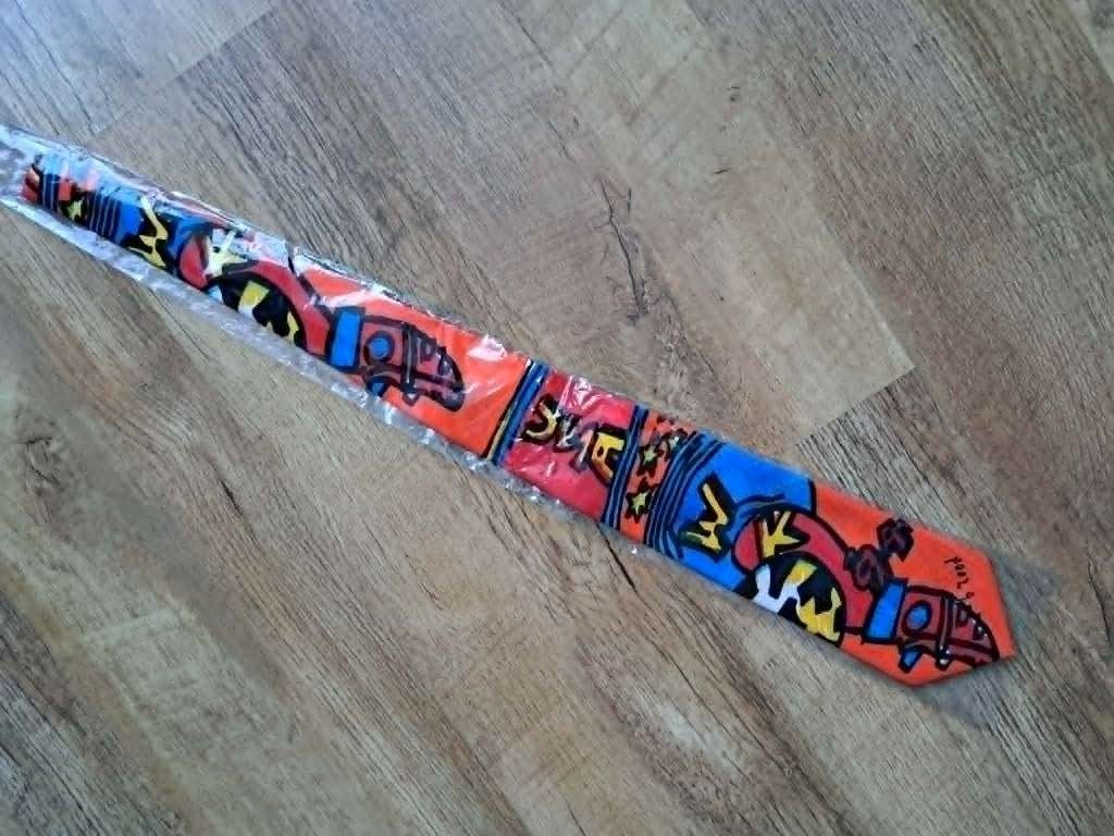 Stropdas Herman Brood WK Voetbal 1994, Verzamelen, Ophalen of Verzenden, Nieuw, Gebruiksvoorwerp