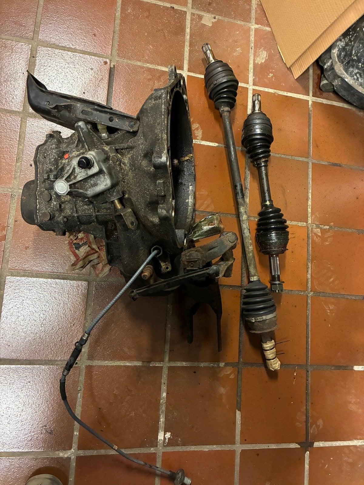 Opel versnellingsbak F15 c3.74 steekassen tigra A corsa B, Auto-onderdelen, Transmissie en Toebehoren, Ophalen of Verzenden, Gebruikt
