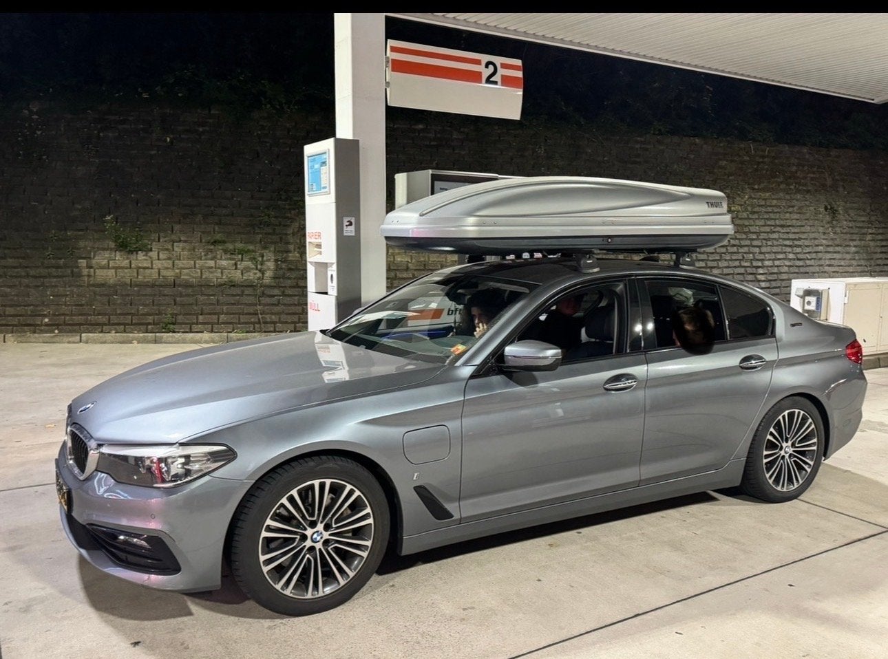 GROOTSTE 650 L Thule Atlantis 900 Dakkoffer XXL, compleet, Auto diversen, Ophalen, Gebruikt