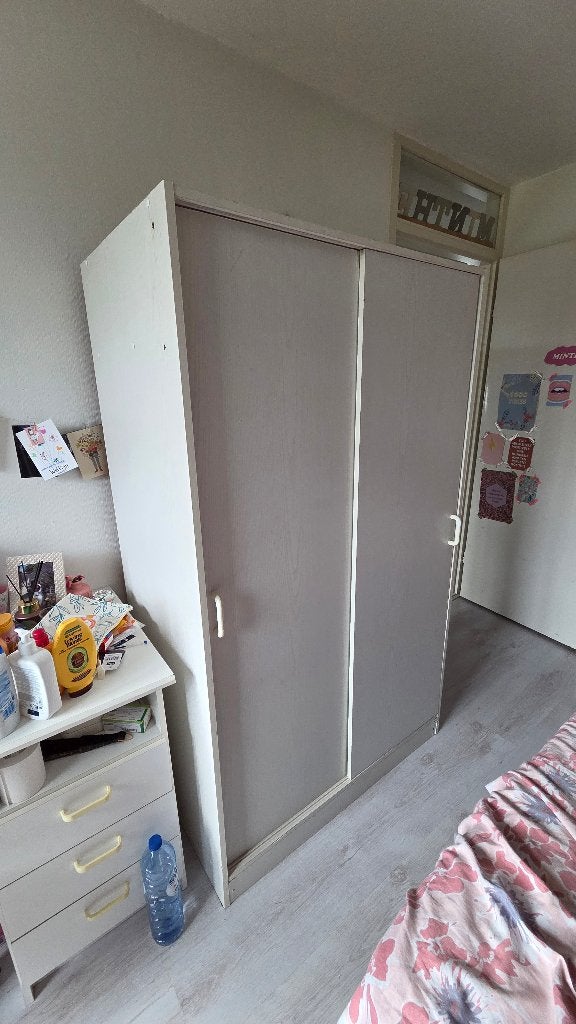 Gratis kledingkast schuifdeuren, Ophalen, Gebruikt, 50 tot 100 cm, 150 tot 200 cm