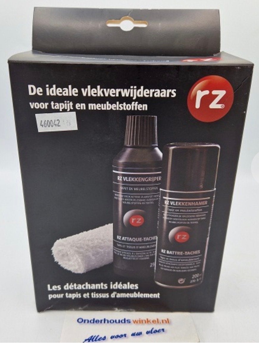 RZ Vlekverwijderaar Set voor Tapijt en Meubelstoffen, Huis en Inrichting, Ophalen of Verzenden, Schoonmaakmiddel
