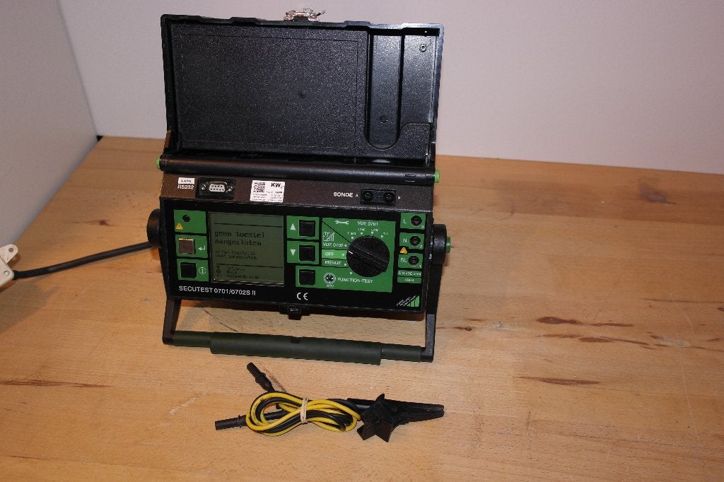 Secutest 0701-0702SII gereedschap apparaat tester nen3140, Gebruikt, Multimeter, Ophalen of Verzenden, Gossen Metrawatt GmbH