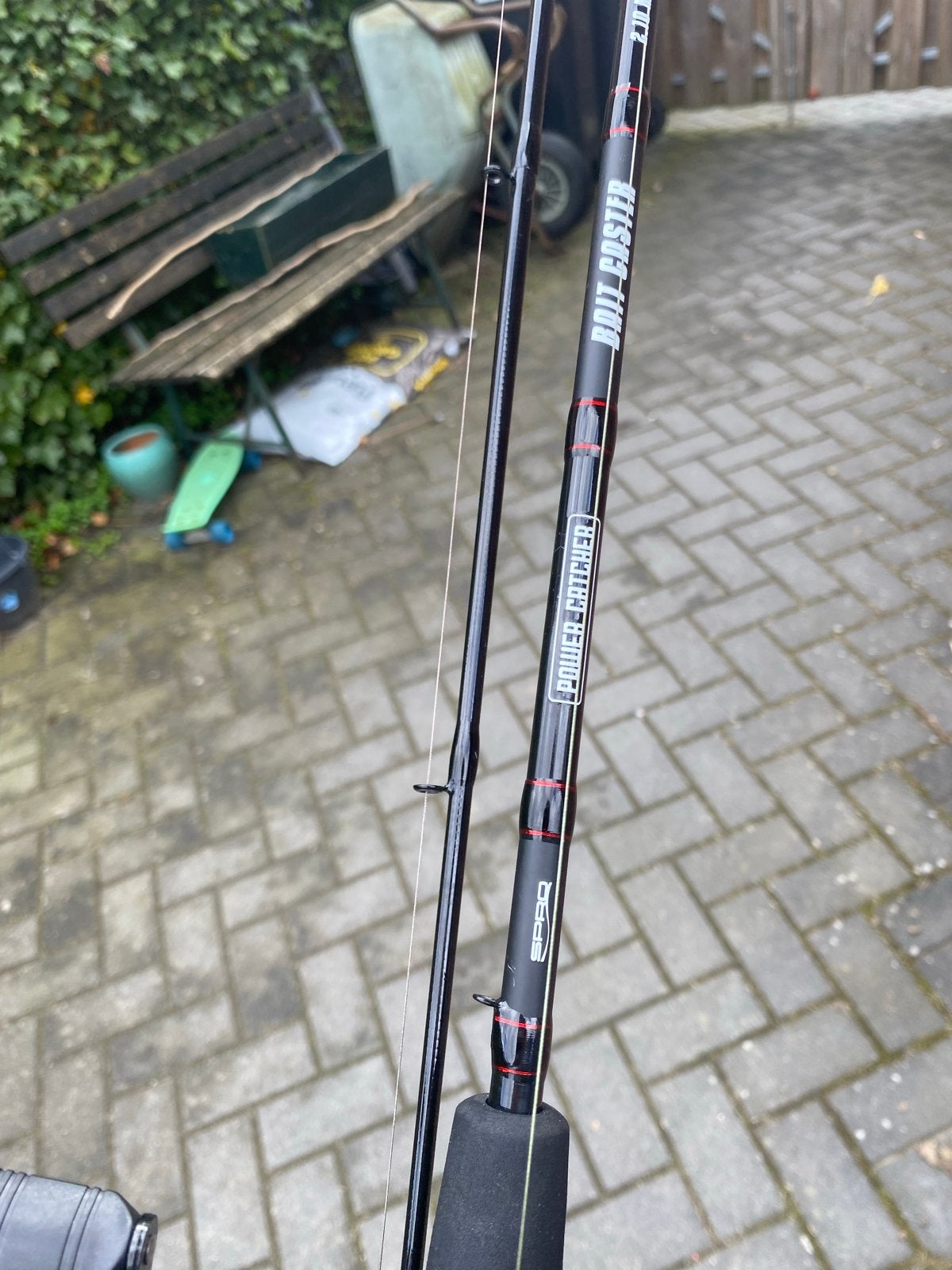 Hengels: Power Catcher Bait Caster 2.10m en Fisk & Fri Pro S, Ophalen, Gebruikt, Werphengel