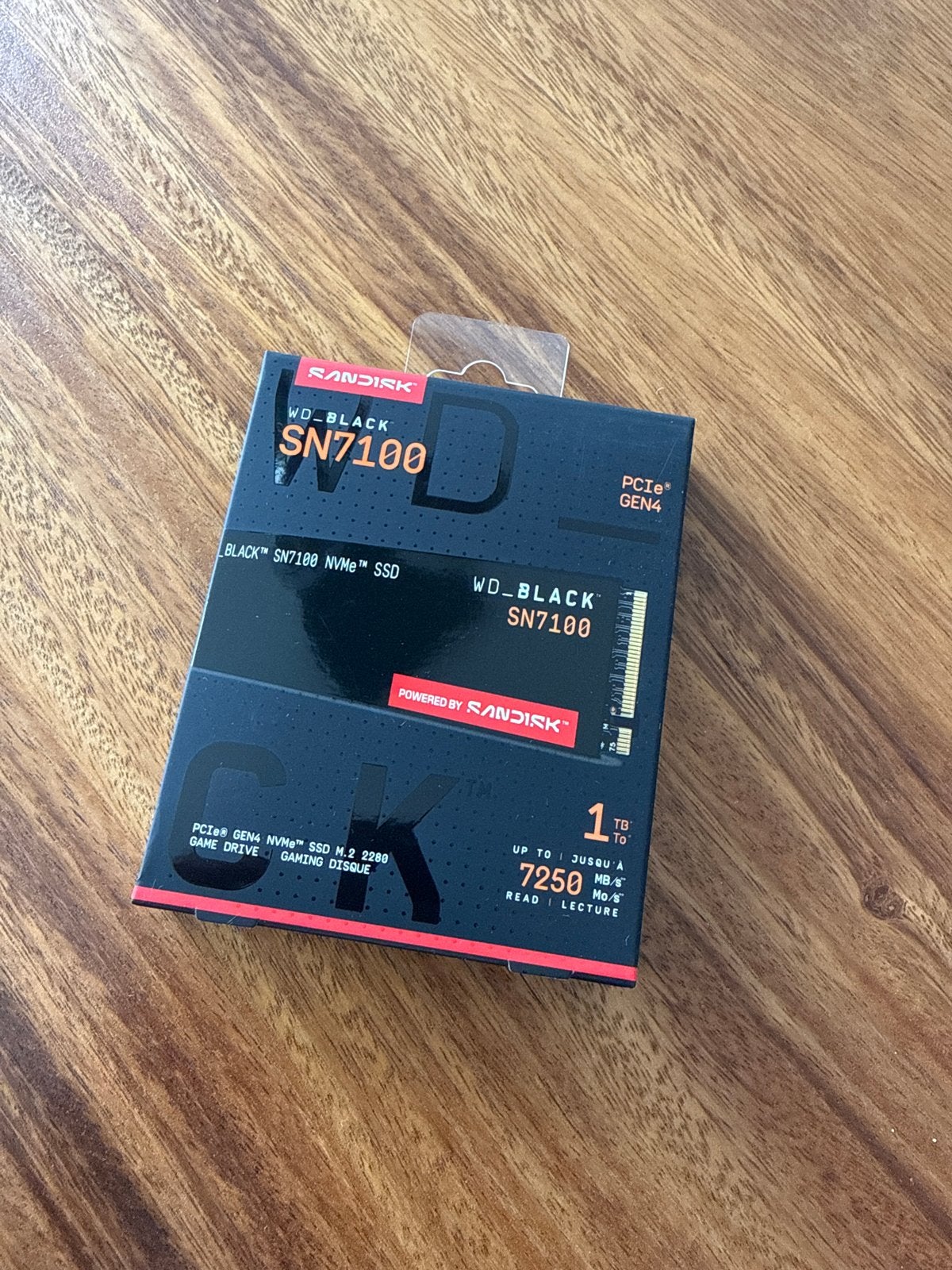 *Tip! WD_BLACK SN7100 NVMe SSD 1TB PCIe Gen4 - Verzegeld, Computers en Software, Intern, Server, Nieuw, Ophalen of Verzenden