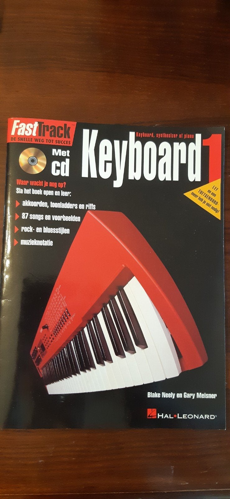 Lesboeken voor piano of keyboard met cd., Ophalen of Verzenden, 61 toetsen, Overige merken