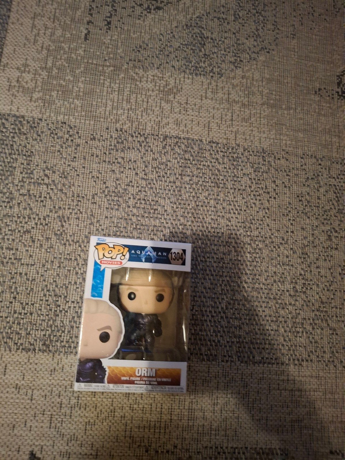 Funko Pop! Aquaman Orm #1304 met klein scheurtje, Ophalen of Verzenden, Gebruikt