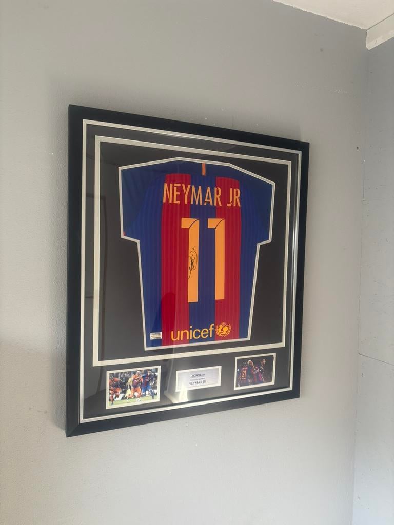 Gesigneerd shirt Neymar Icons, Ophalen of Verzenden, Nieuw, Buitenlandse clubs, Shirt