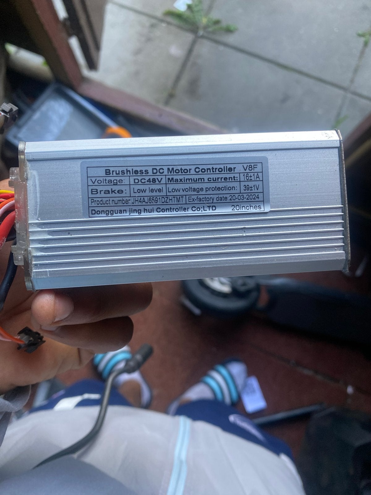 Brushless DC Motor Controller V8F 48V 161A, Nieuw, Motor, Aluminium, Ophalen