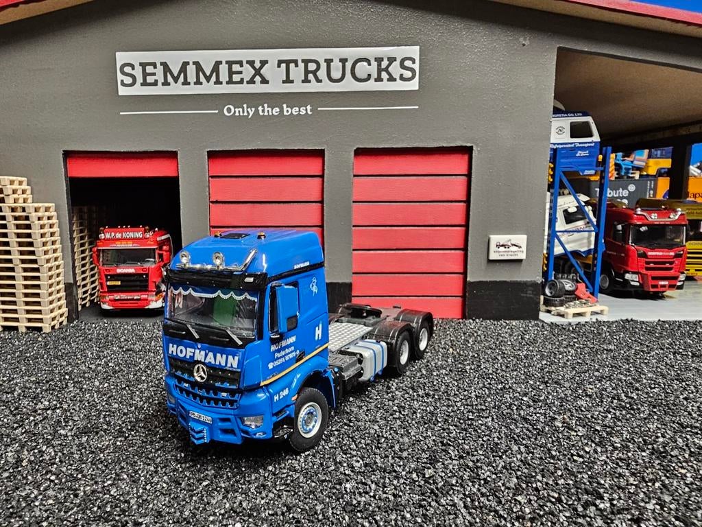 Mercedes arocs 6x4 trekker lang chassis b keus., Hobby en Vrije tijd, Modelauto's | 1:50, Ophalen, Zo goed als nieuw, Bus of Vrachtwagen