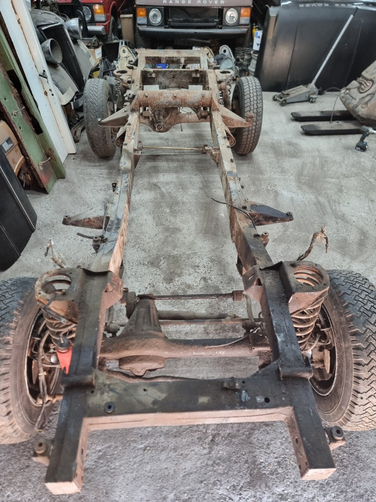 Range Rover Classic chassis, Ophalen, Q, Q, Q
