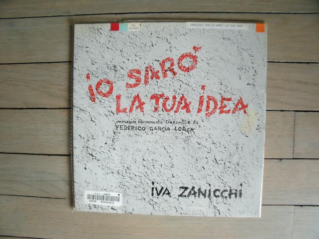 Iva Zanicchi - Io saro' la tua idea, Ophalen of Verzenden, Zo goed als nieuw, 12 inch