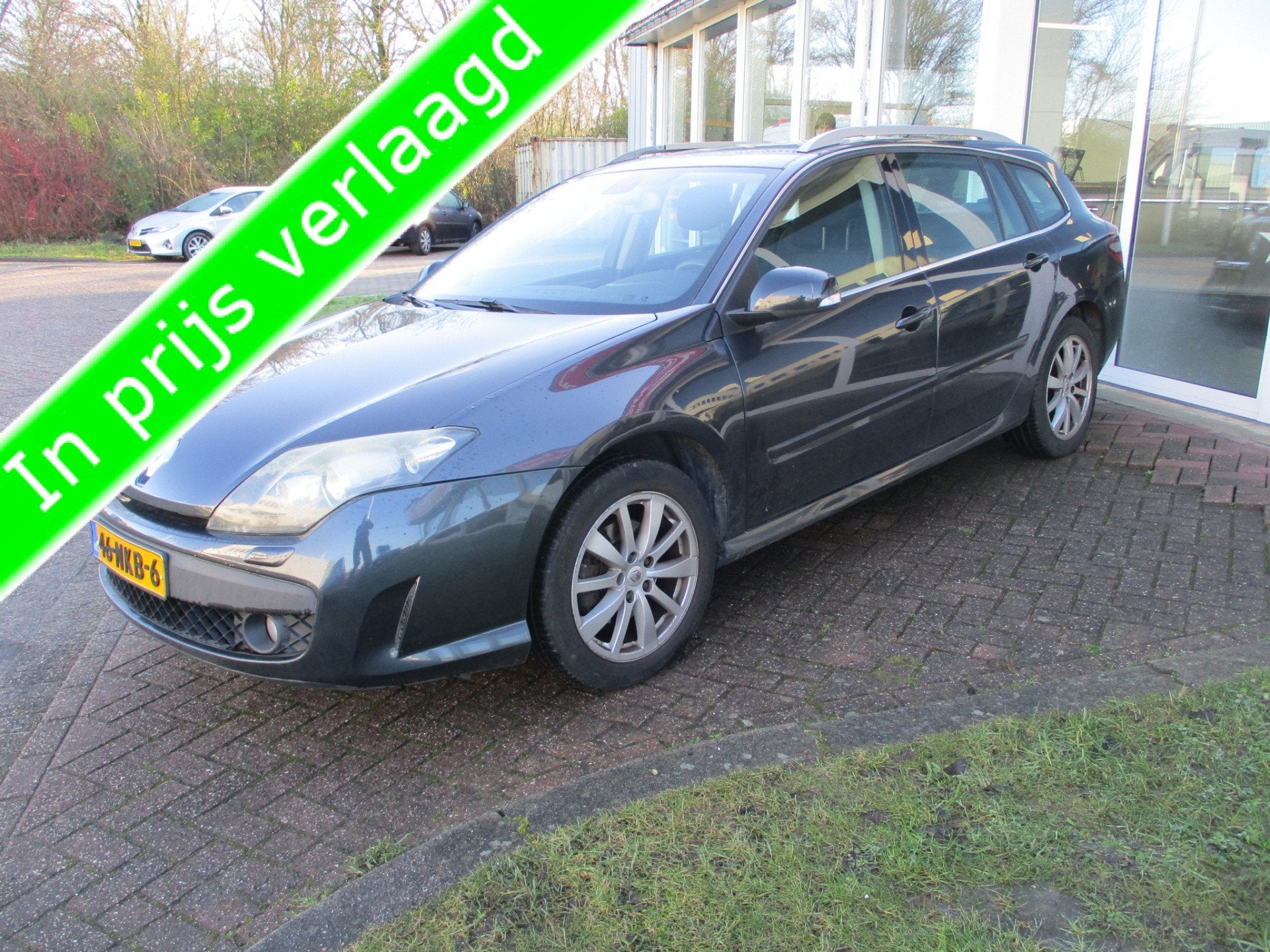 Renault Laguna Estate 2.0 16V Expression Stuurbekrachtiging, Laguna, Stof, Gebruikt, Zwart