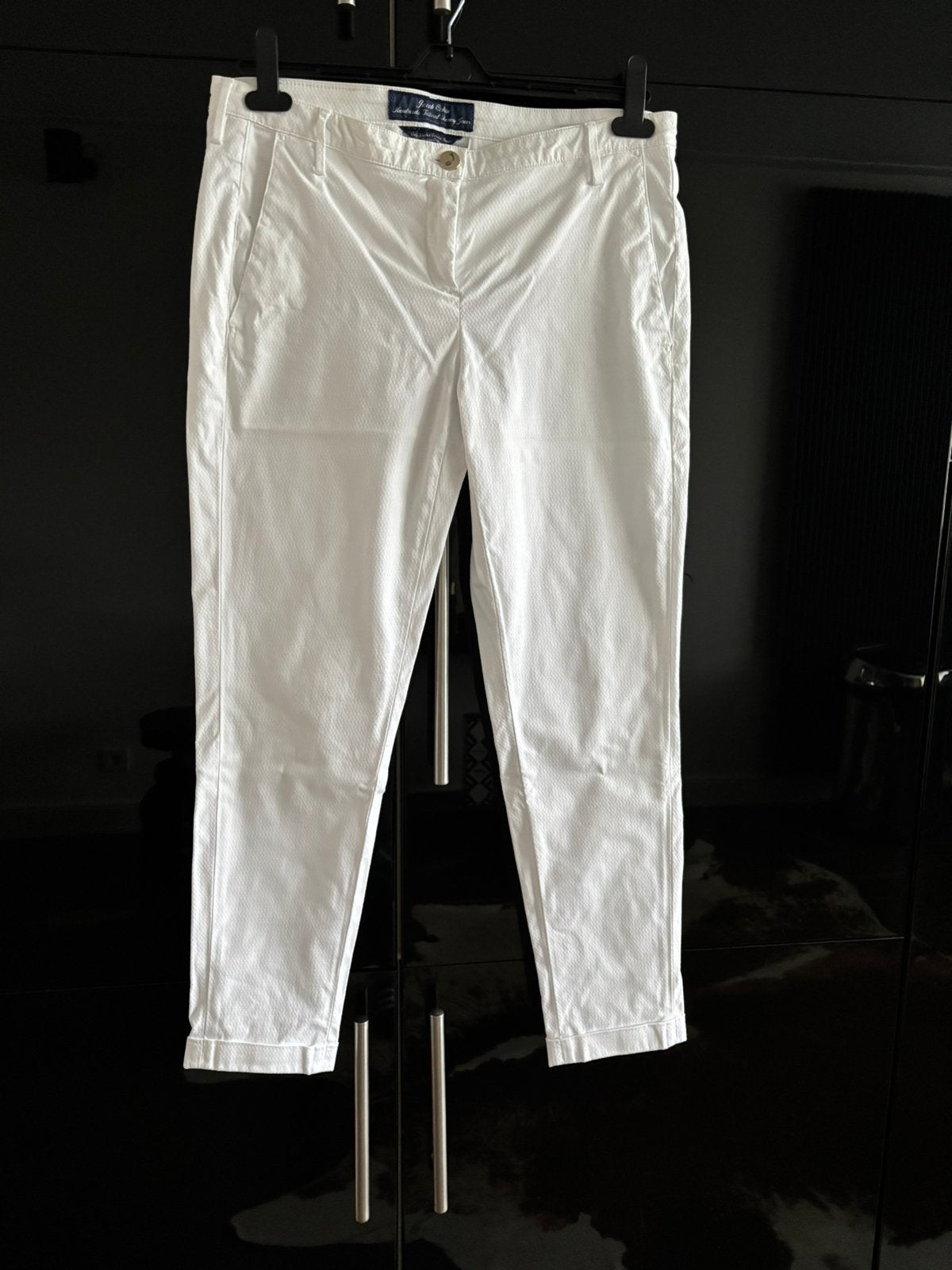Jacob Cohen Brigitte witte pantalon maat 31., Maat 38/40 (M), Wit, Ophalen of Verzenden, Zo goed als nieuw