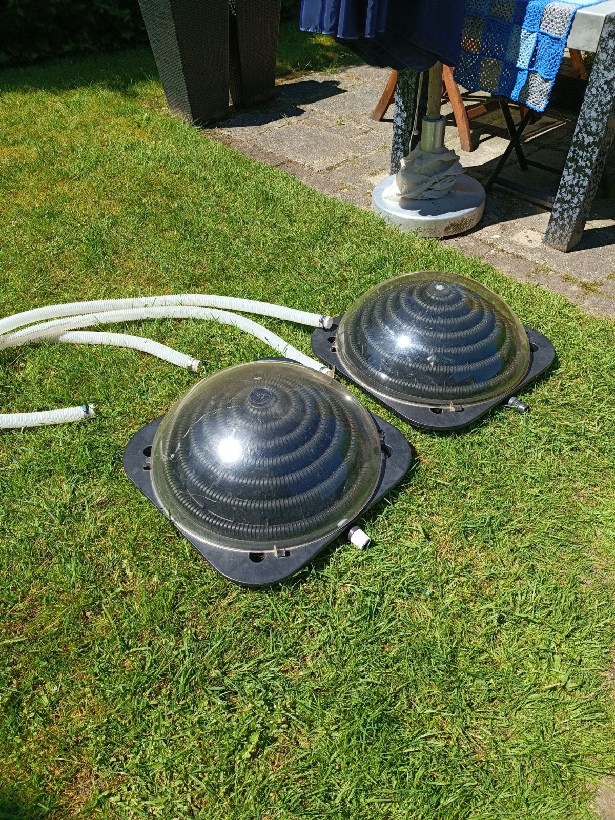 Solar bollen zwembad verwarming. Set van twee., Tuin en Terras, Zwembad-toebehoren, Ophalen, Gebruikt, Verwarming