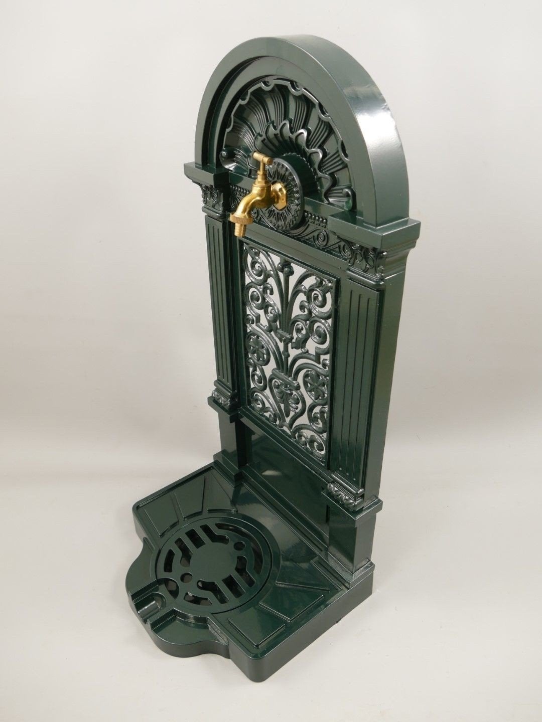 Groene Staande Fontein van Gegoten Aluminium, 83 cm, Helene Livingstyle, 7531TJ, Nieuw, Ophalen of Verzenden