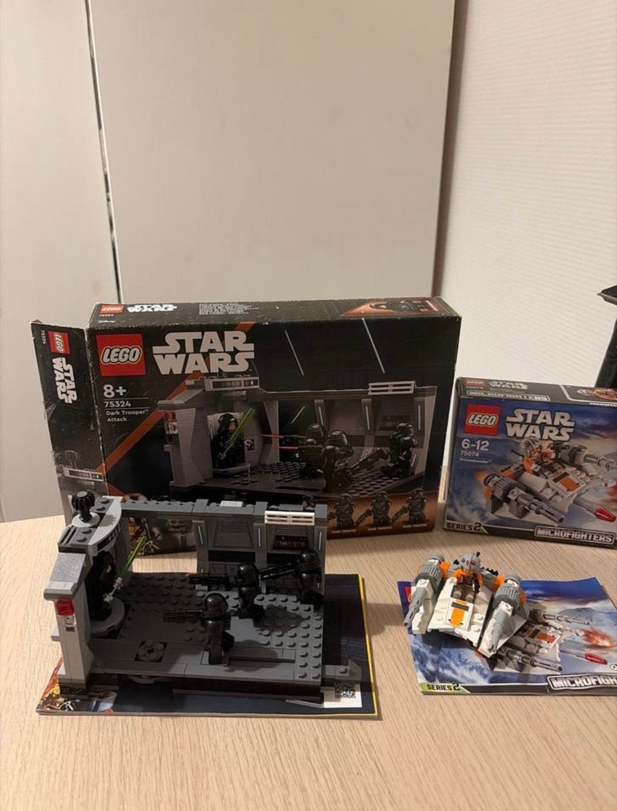 LEGO Star Wars: Dark Trooper Attack & Snowspeeder, Ophalen of Verzenden, Zo goed als nieuw, Overige merken