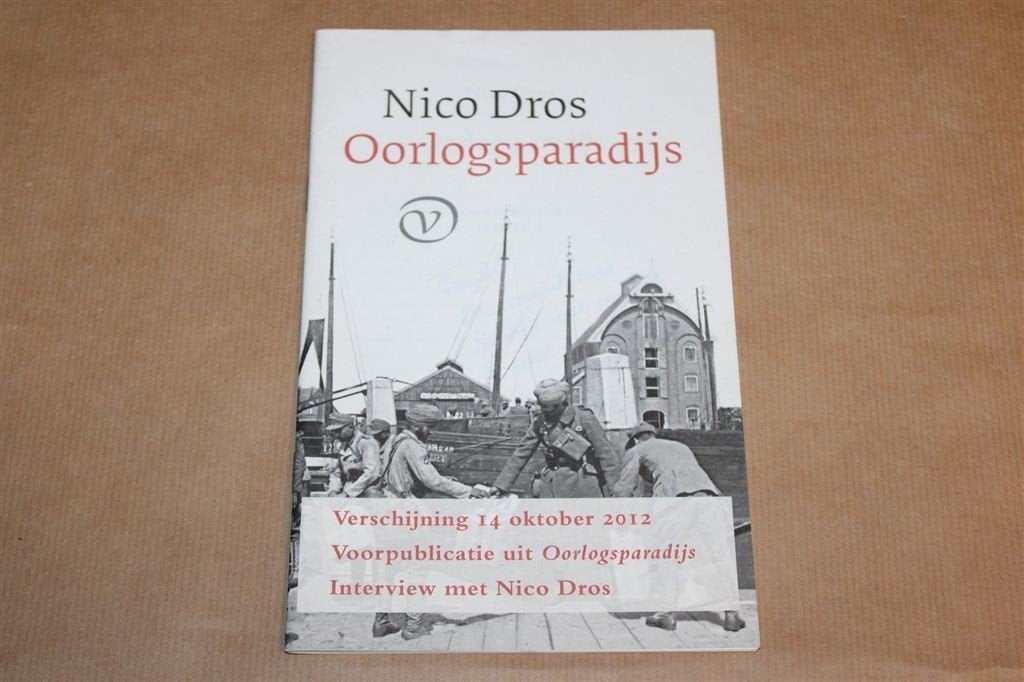 Oorlogsparadijs — Dros, Voorpublicatie over Texel in WO2, Boeken, Ophalen of Verzenden, Gelezen