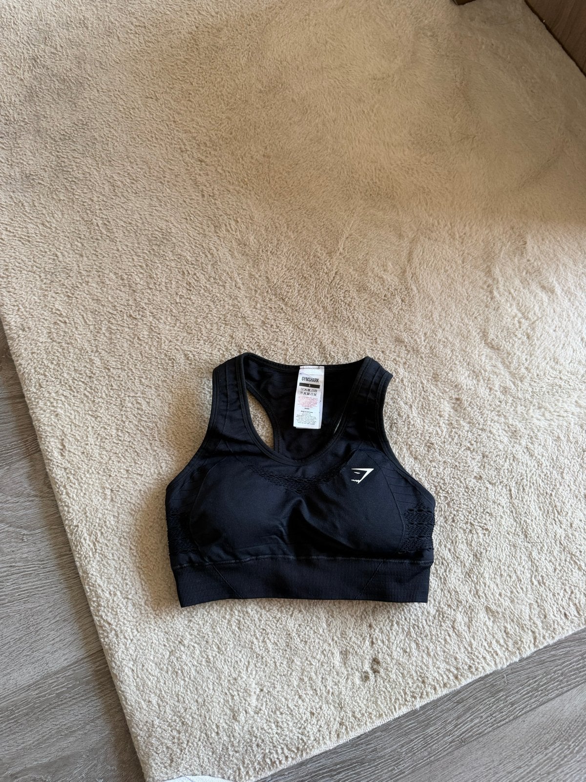 Gymshark sporttop maat S, Kleding | Dames, Verzenden, Zwart, Maat 36 (S), Fitness of Aerobics