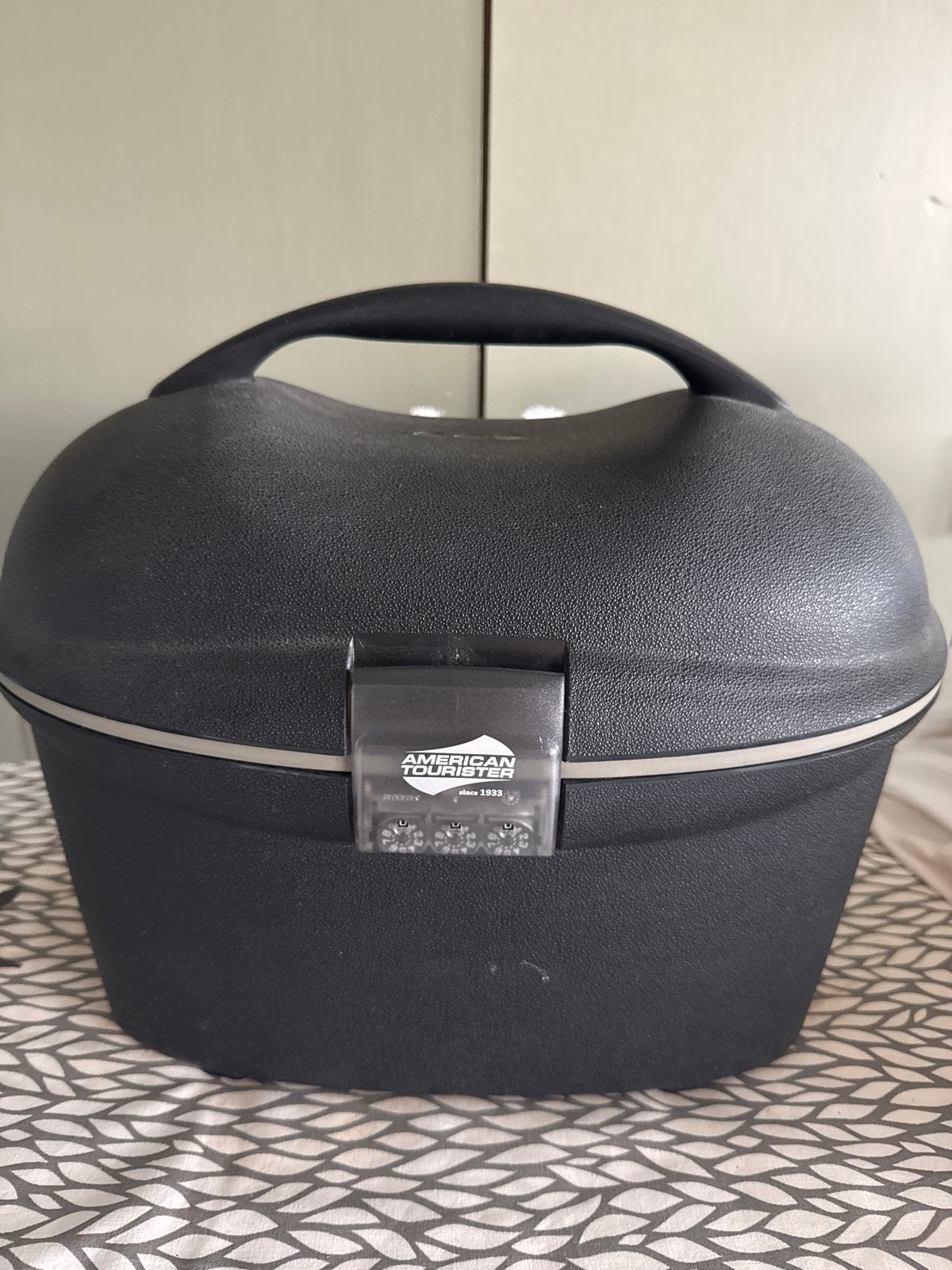 American Tourister Hardcase Make-up Koffer Zwart, Gebruikt, Zwart, Ophalen of Verzenden, Met slot