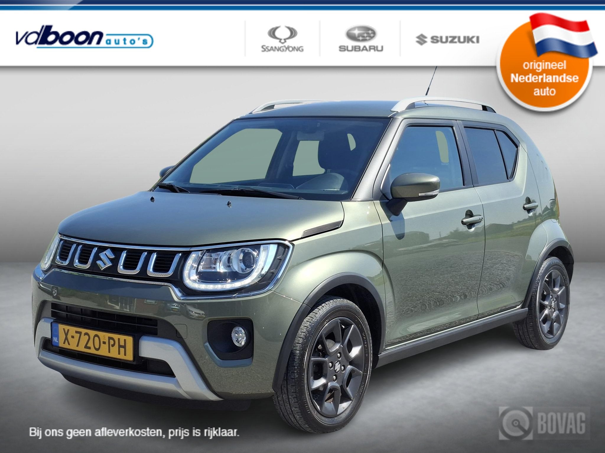 Suzuki Ignis 1.2 Smart Hybrid Style TREKH. | 1e eigenaar | r, Auto's, Suzuki, Stof, Gebruikt, Origineel Nederlands, Bedrijf