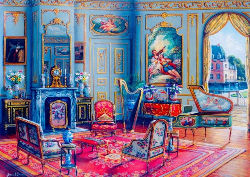 Bluebird - The Music Room - 1000 stukjes, Ophalen of Verzenden, 500 t/m 1500 stukjes, Nieuw, Legpuzzel