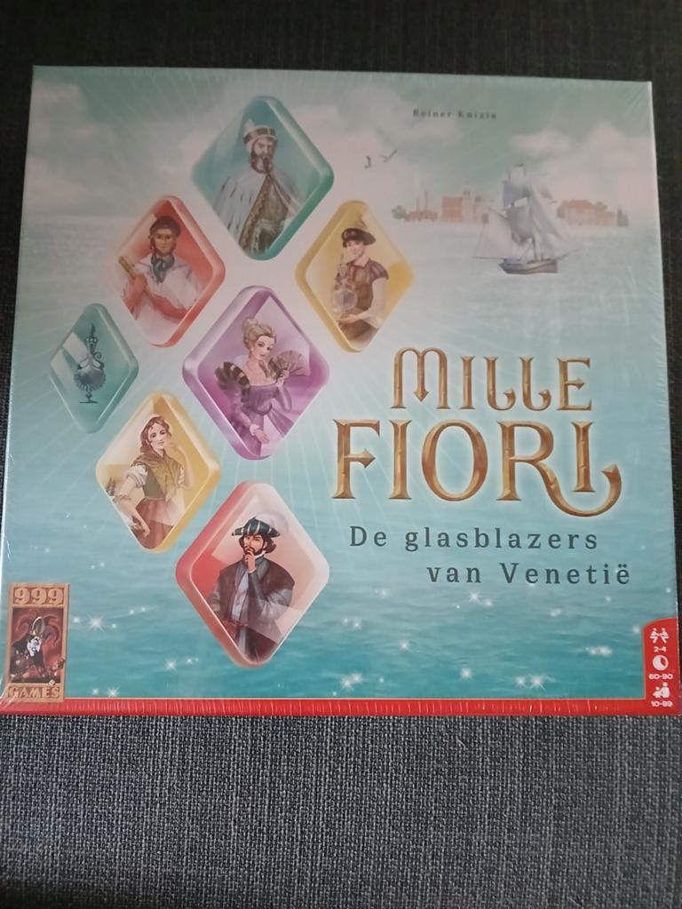Mille Fiori: De glasblazers van Venetië (Knizia) - sealed, Hobby en Vrije tijd, Gezelschapsspellen | Bordspellen, Een of twee spelers