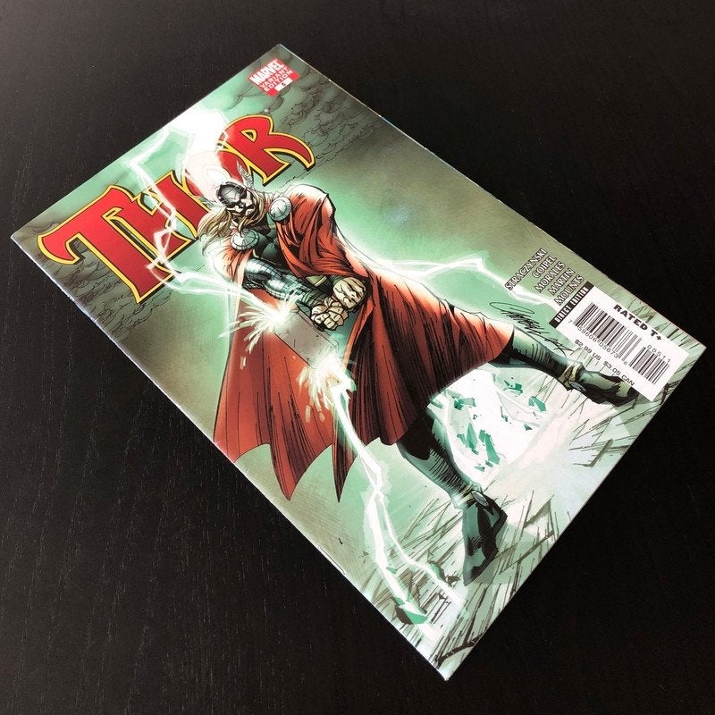Thor Vol.3 #5 B (2008) FN- (5.5), Amerika, Marvel Comics, Ophalen of Verzenden, Gelezen