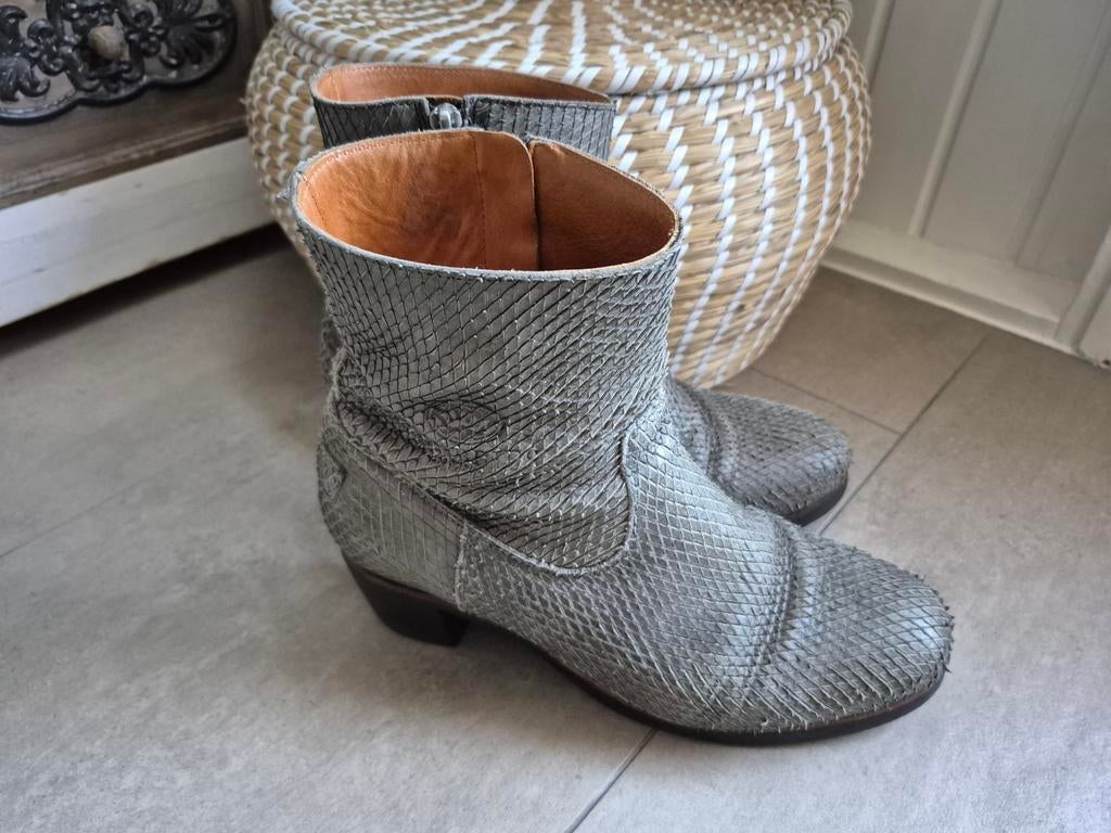 Laarzen Shabbies mt 40., Ophalen of Verzenden, Zo goed als nieuw, Grijs, Hoge laarzen