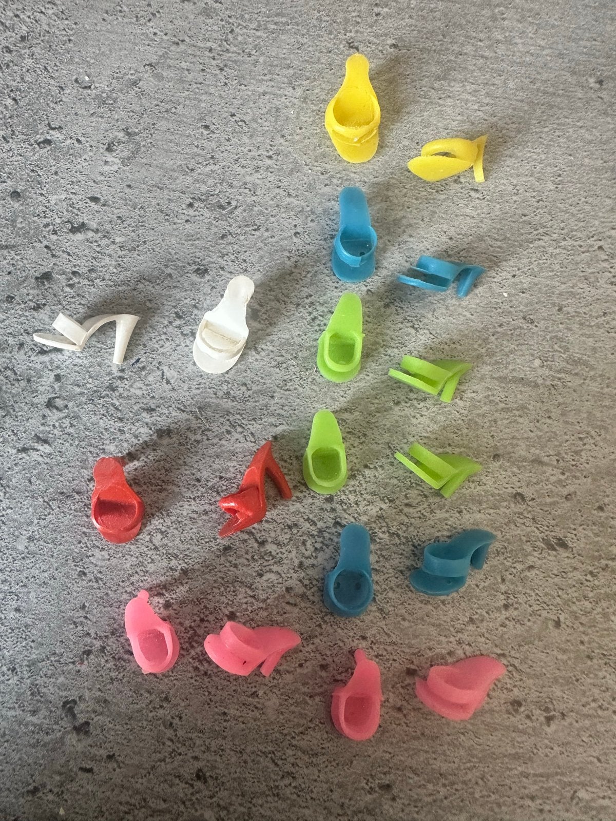 Vintage Barbie hakken - Diverse kleuren en stijlen, Ophalen of Verzenden, Gebruikt