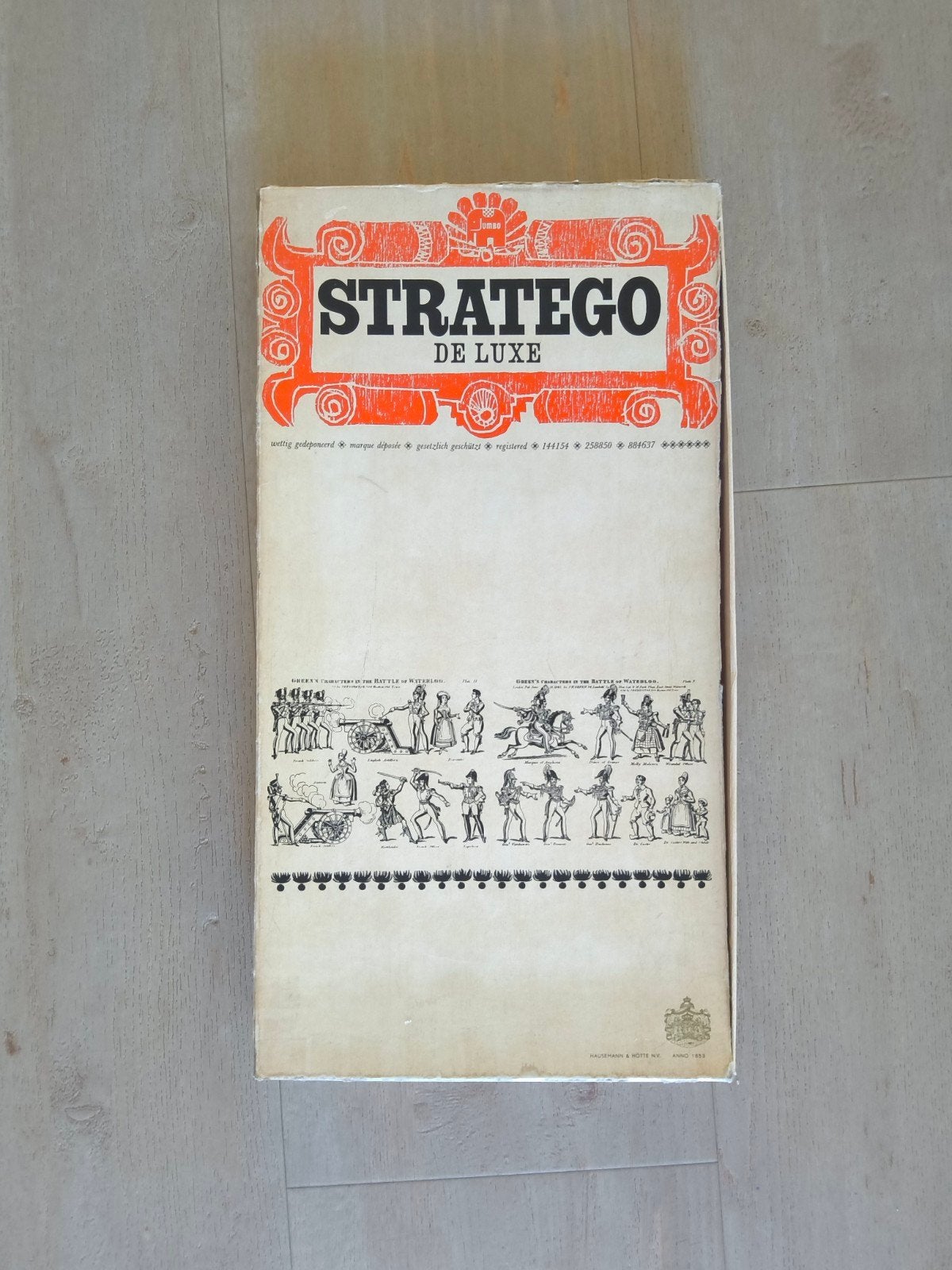 Stratego de luxe uit jaren 70, Hobby en Vrije tijd, Gezelschapsspellen | Bordspellen, Een of twee spelers, Ophalen of Verzenden