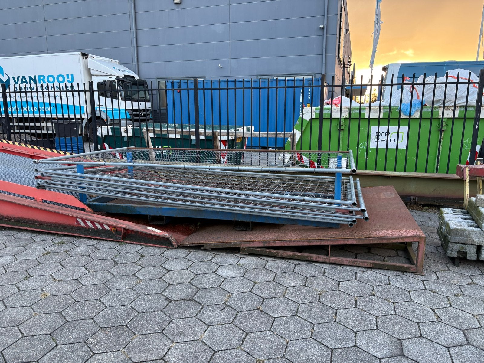 Bouwhek, Doe-het-zelf en Verbouw, Ophalen of Verzenden, Gebruikt