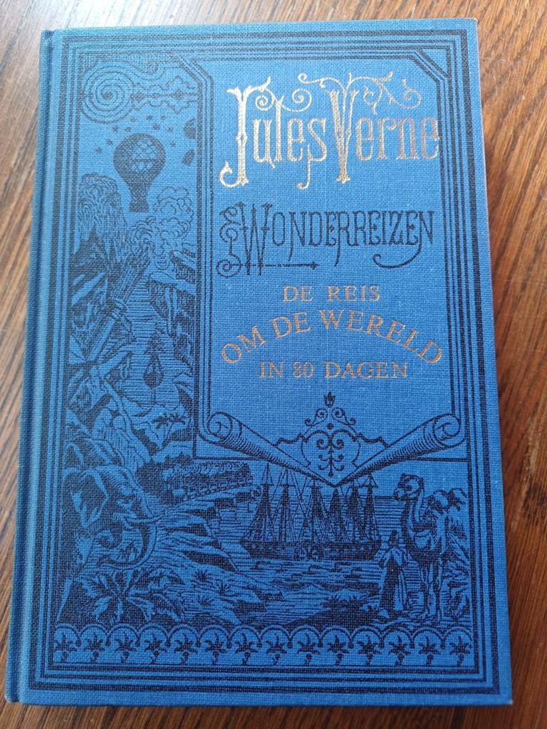 L7 Jules Verne - De Reis om de Wereld in 80 Dagen, Boeken, Ophalen of Verzenden