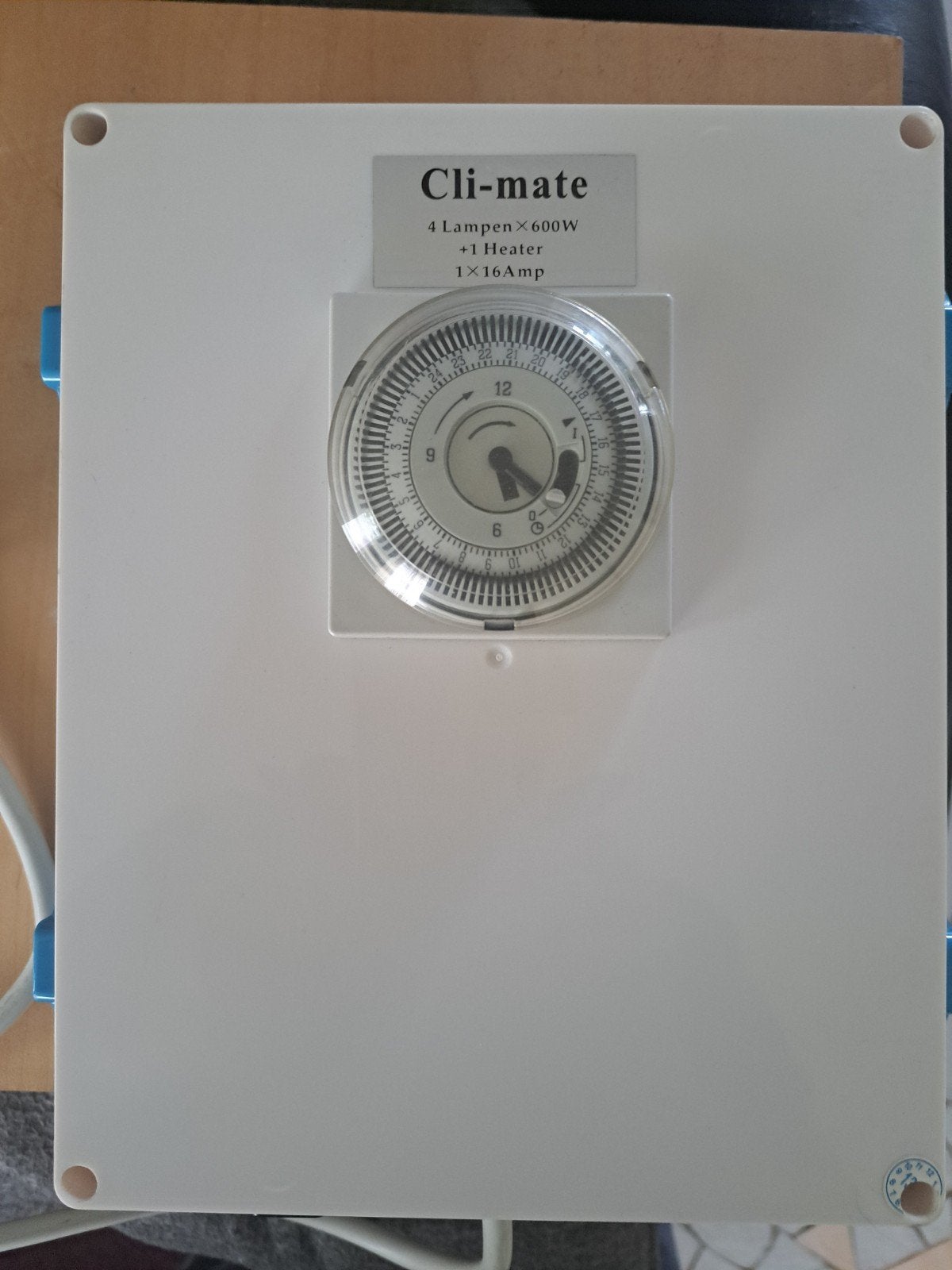Cli-mate Schakelkast 4x600W + 1 Heater met Timer, Ophalen of Verzenden, Gebruikt
