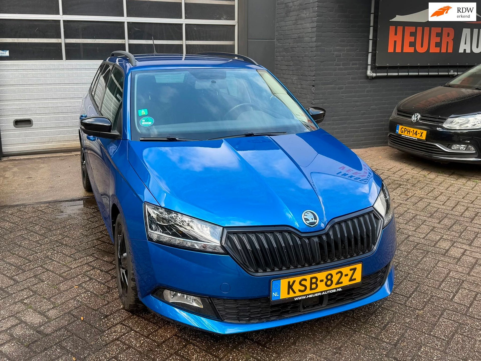 Skoda FABIA Combi 1.0 TSI Business Edition | Automaat | Carp, Auto's, Stof, Gebruikt, 95 pk, Blauw