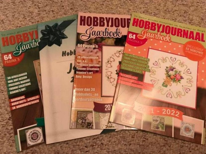 7 Hobby Tijdschriften - Handwerken en Knutselen, Ophalen of Verzenden, Zo goed als nieuw
