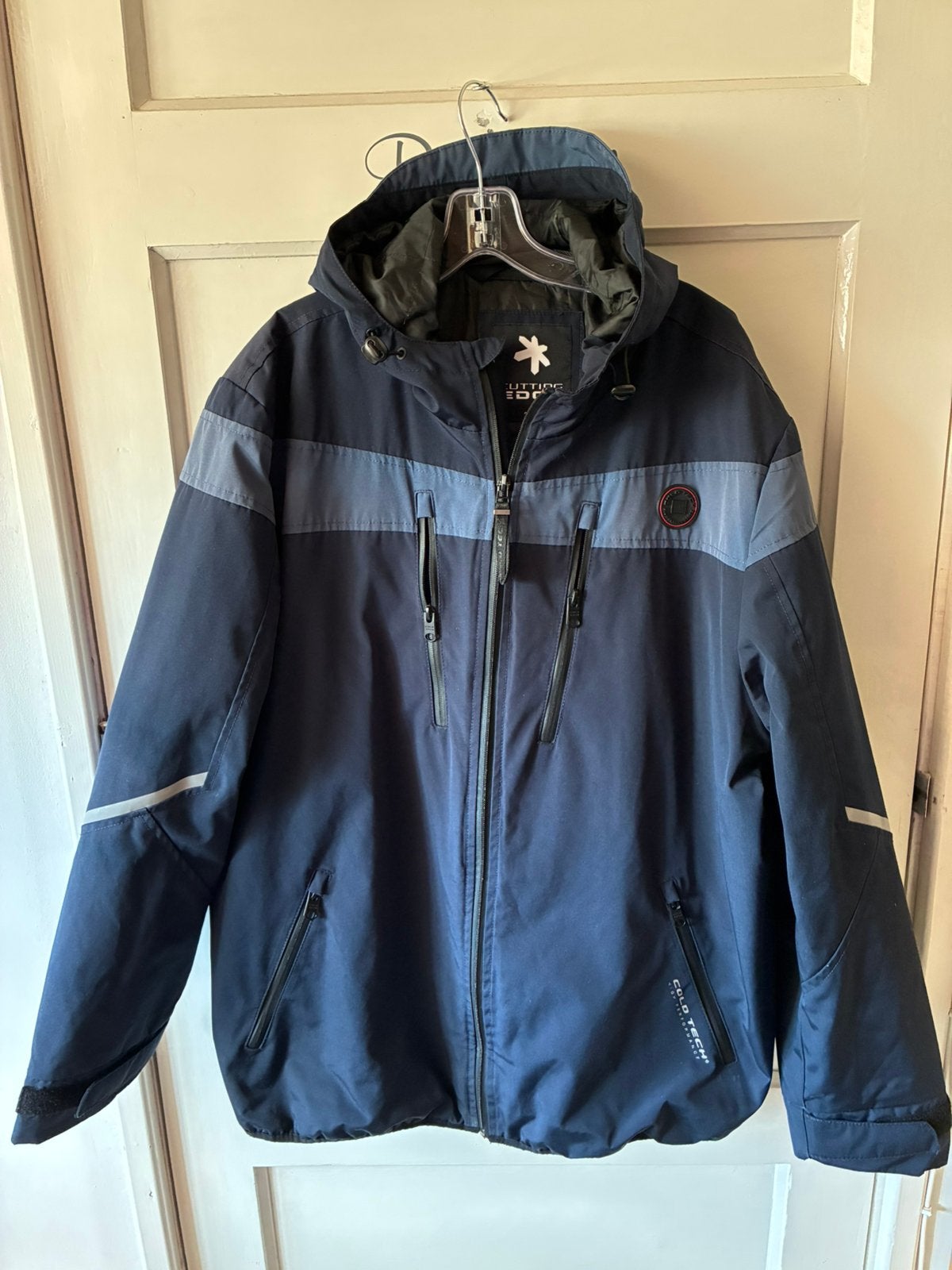 Heren tussenjas, Ophalen of Verzenden, Zo goed als nieuw, Overige maten, Blauw